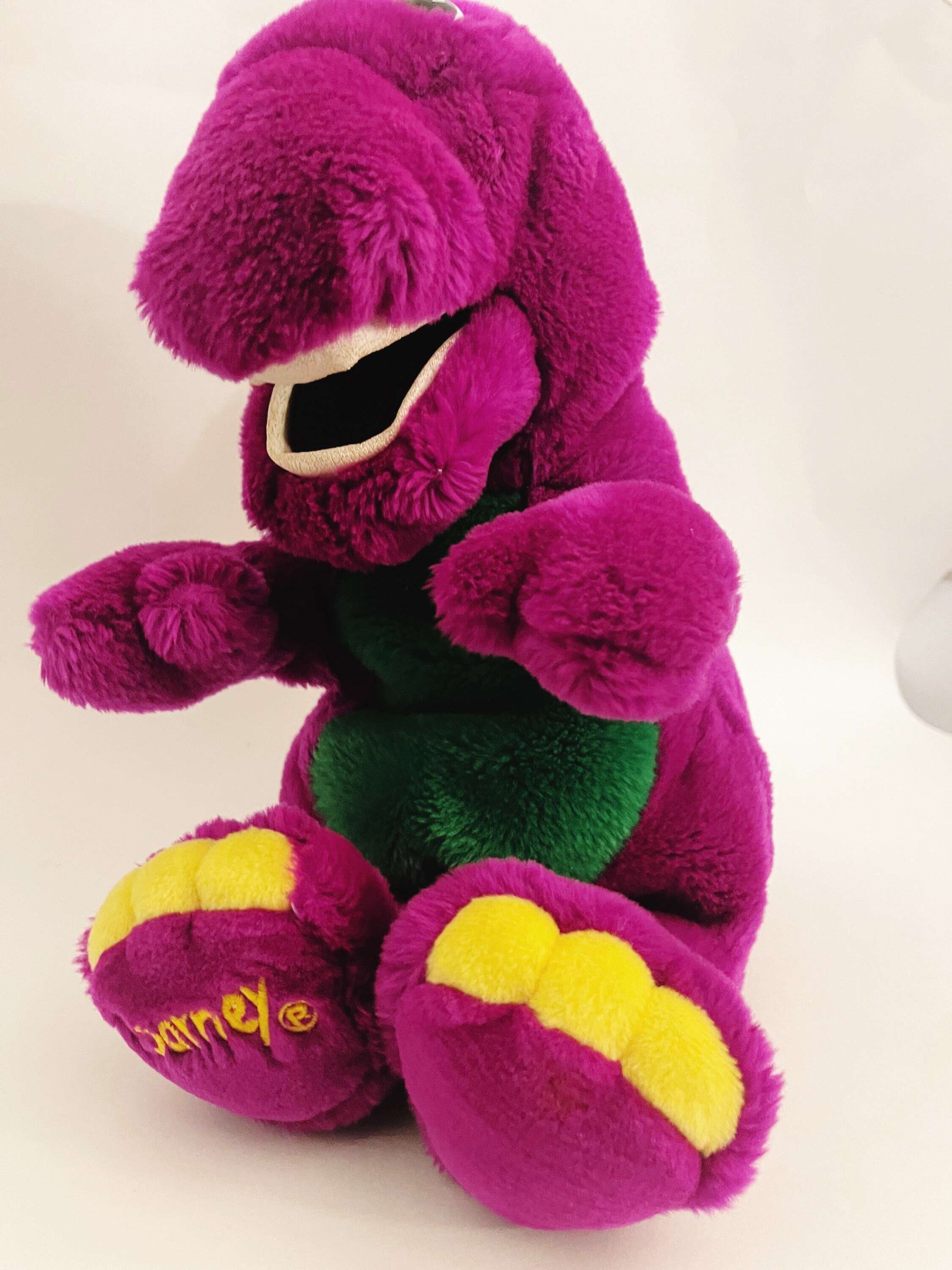 Vintage Barney Puppet Barney & Friends Dakin Vintage 1992 12 Etsy