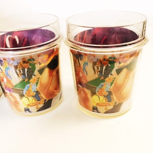 Smokin&#39; Joe Camel Cup Vintage 1994 JOE&#39;S PLACE Tumbler Set RJRT Tobacco Promo Thermo 12 oz Plastic Drink Mug Camel Cigarette Joe&#39;s Place
