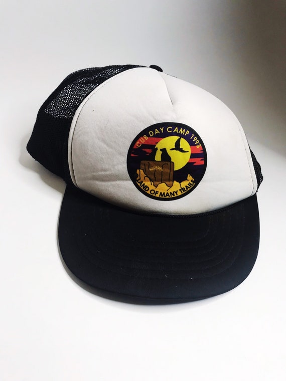 Vintage Summer Camp Trucker Hat vintage 1990s Hip… - image 5
