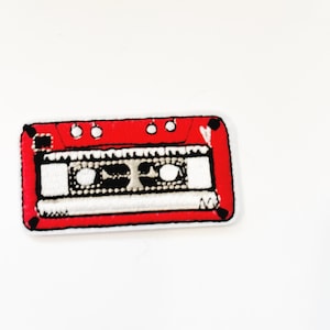 Boombox Radio Music Novelty Patch Jean Jacket Patch Sew On Iron On Patch Embroider Patch DJ Music Lovers DIY