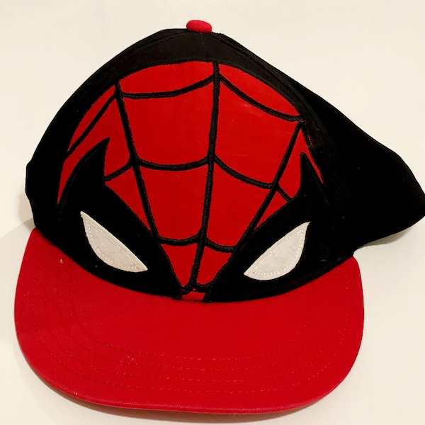Spider-Man 3D Symbol Black 39Thirty Baseball Cap