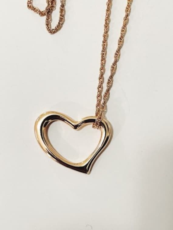 ネックレス　ヴィンテージ　18K　ハート 49902043bc3673c0299b19db7e417f