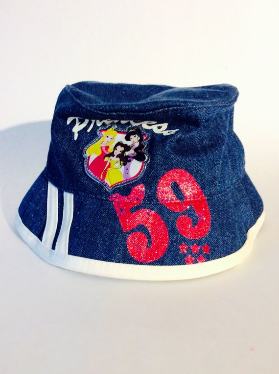 Disney Princess Kids Jean Bucket Hat Girl's Fairy… - image 6