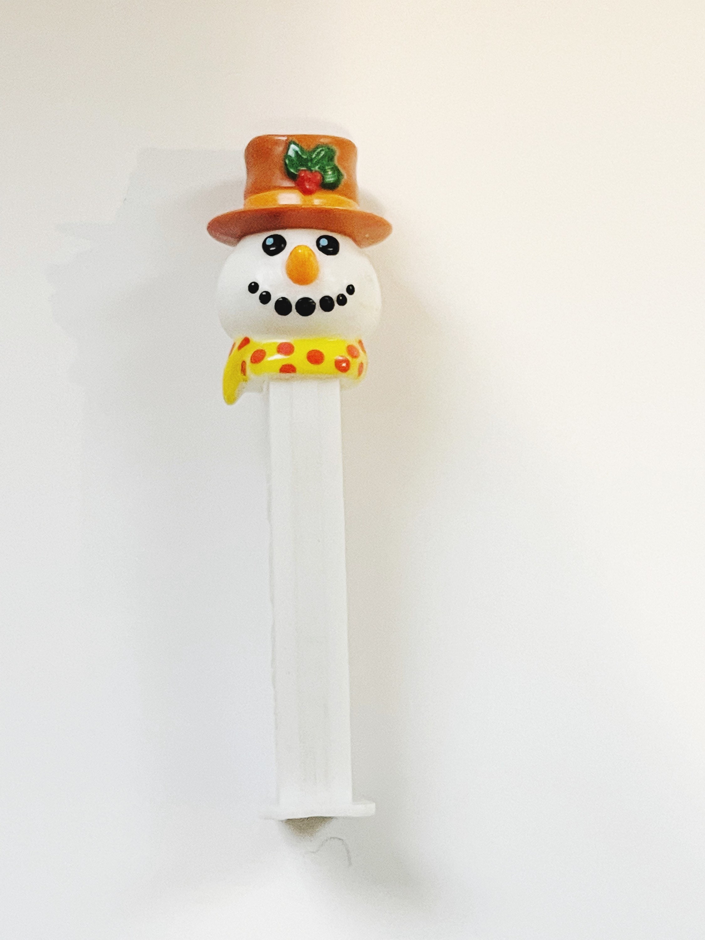 Vintage Snowman PEZ Dispenser: 2002 Retired Christmas Collectible