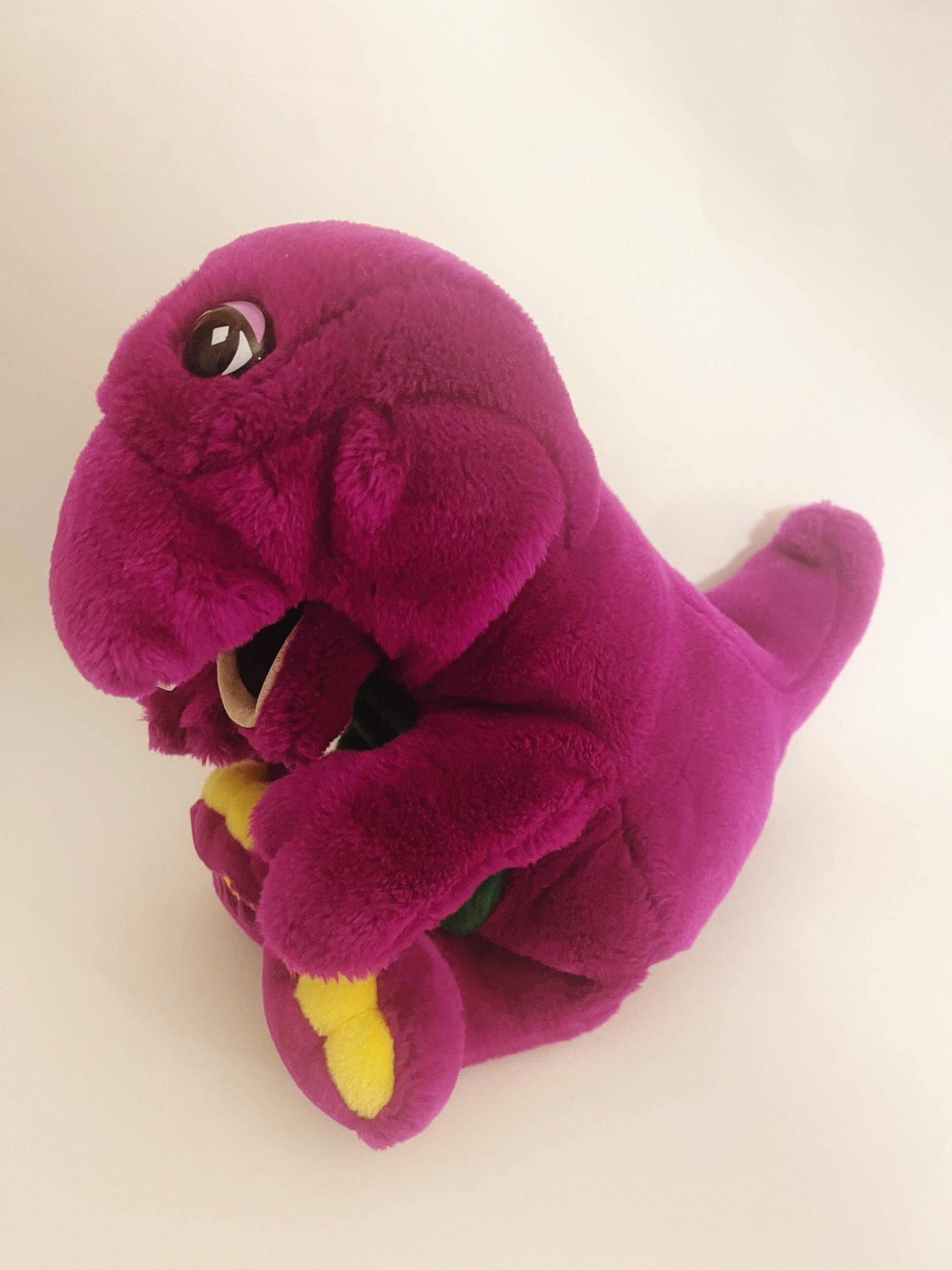 Vintage Barney Puppet Barney & Friends Dakin Vintage 1992 12 Etsy