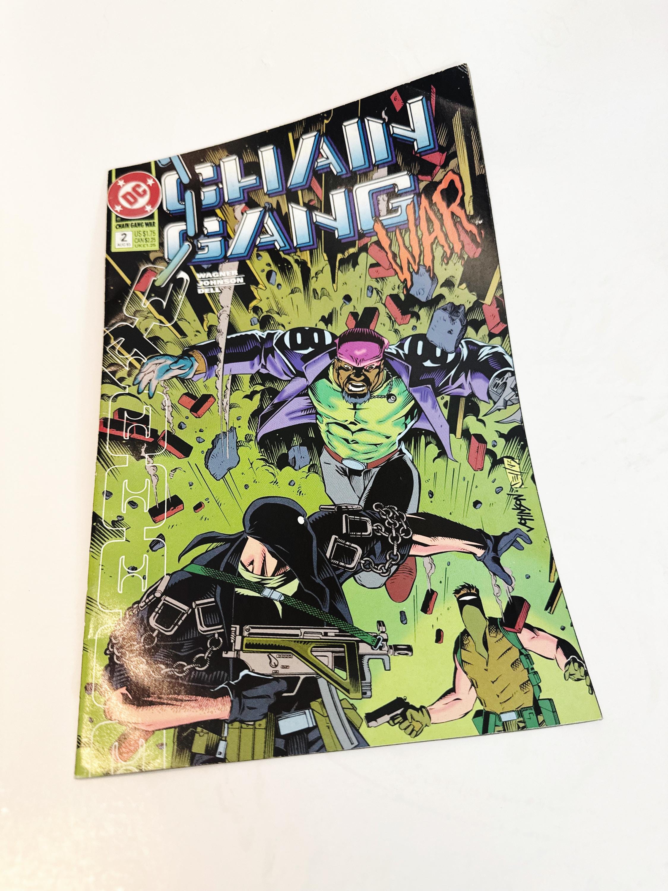 Chain Gang War #1: Vintage 1993 DC Comic Book - First Issue - Etsy