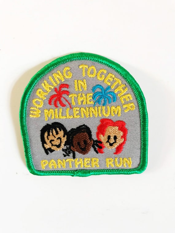 Girl Scout Patch Working Together In The Millenni… - image 4
