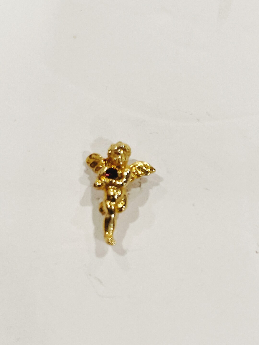 Purple Birthstone Angel Pin Guardian Angel Lapel Pin Cherub Small Angel ...