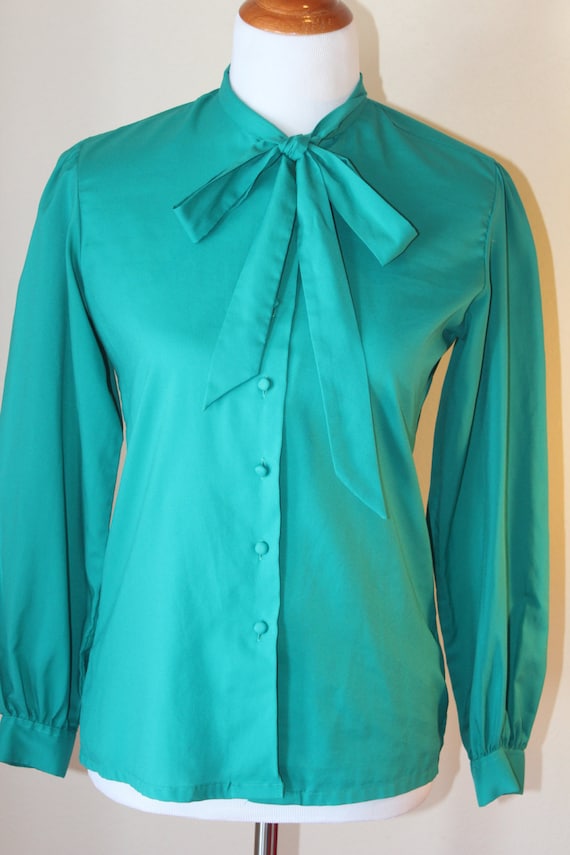 Retro josephine blouse top - Gem