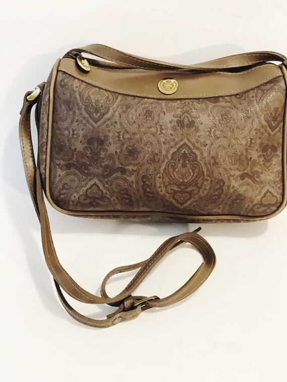 Vintage 1990s Liz Claiborne Purses Brown Leather … - image 9