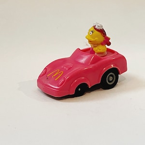 Birdie Pullback Racer Vintage Birdie the Early Bird Vintage McDonalds 80s Happy Meal Juguete coleccionable 1988 Race Car Series Rare