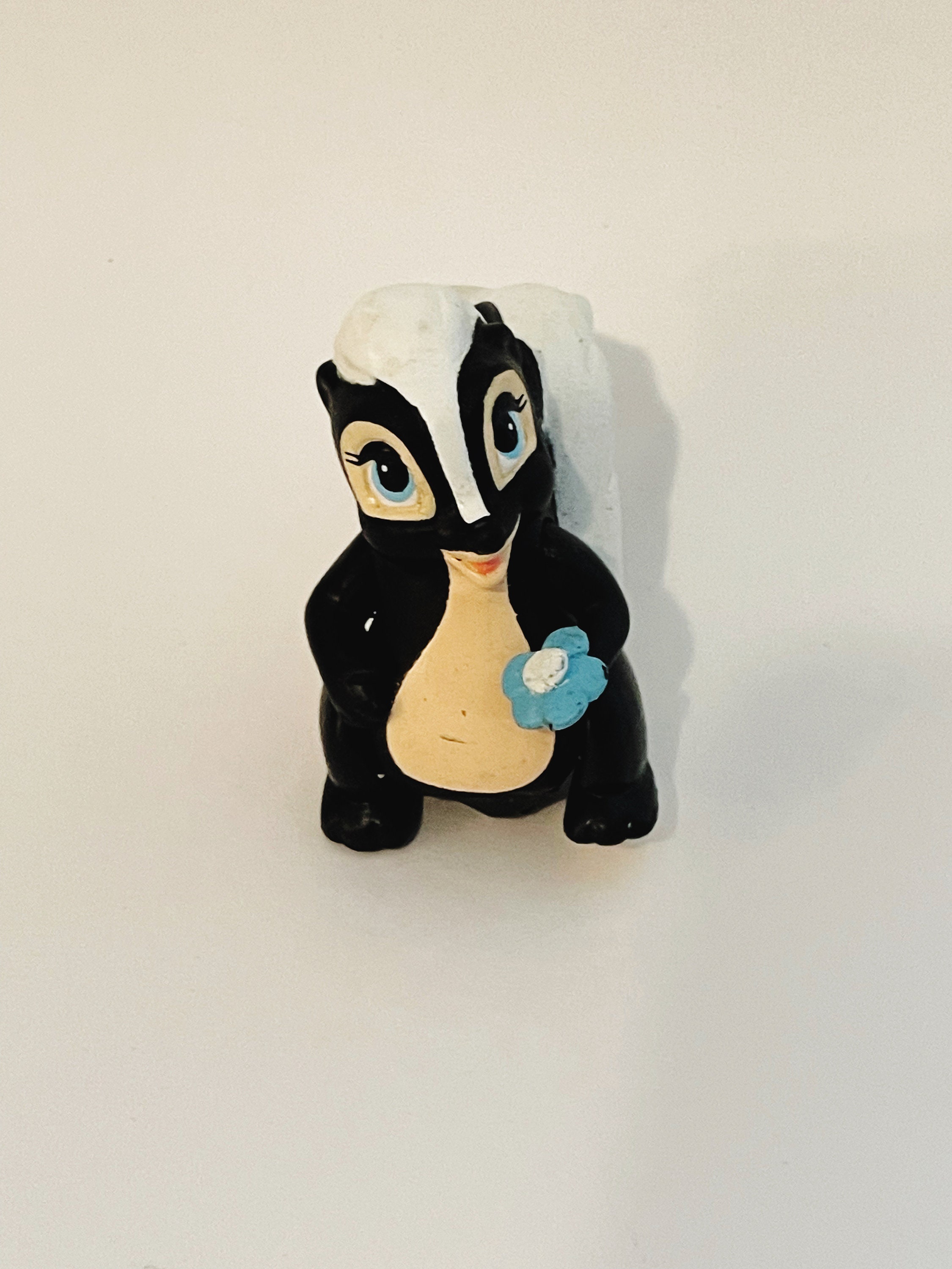 Disney Flower Skunk Bambi Mcdonald's Figure Toy Vintage 80's Happy