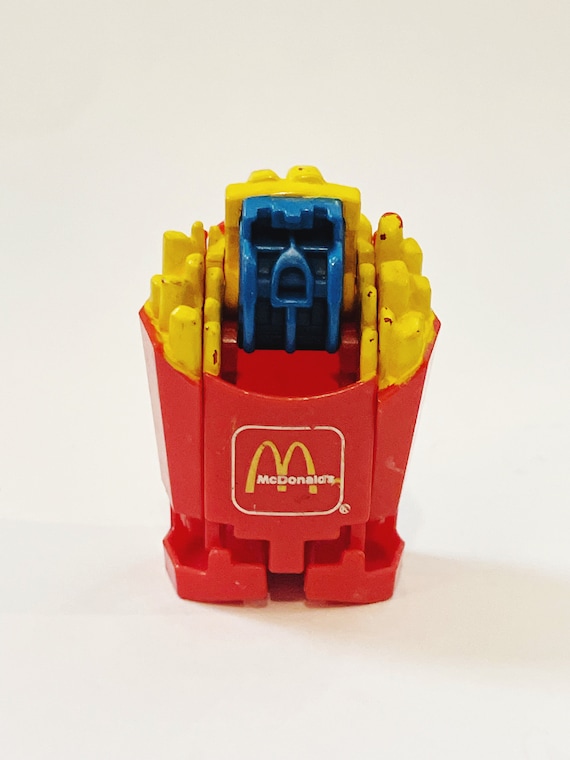 ヴィンテージ 1987 マクドナルド フライドポテト トランスフォーマー