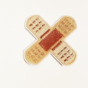 Pleister geborduurde patch DIY applique rugzak jeans patch Retro stijl patches Leuke nieuwigheid patches Applique bandages Opstrijkbare patches