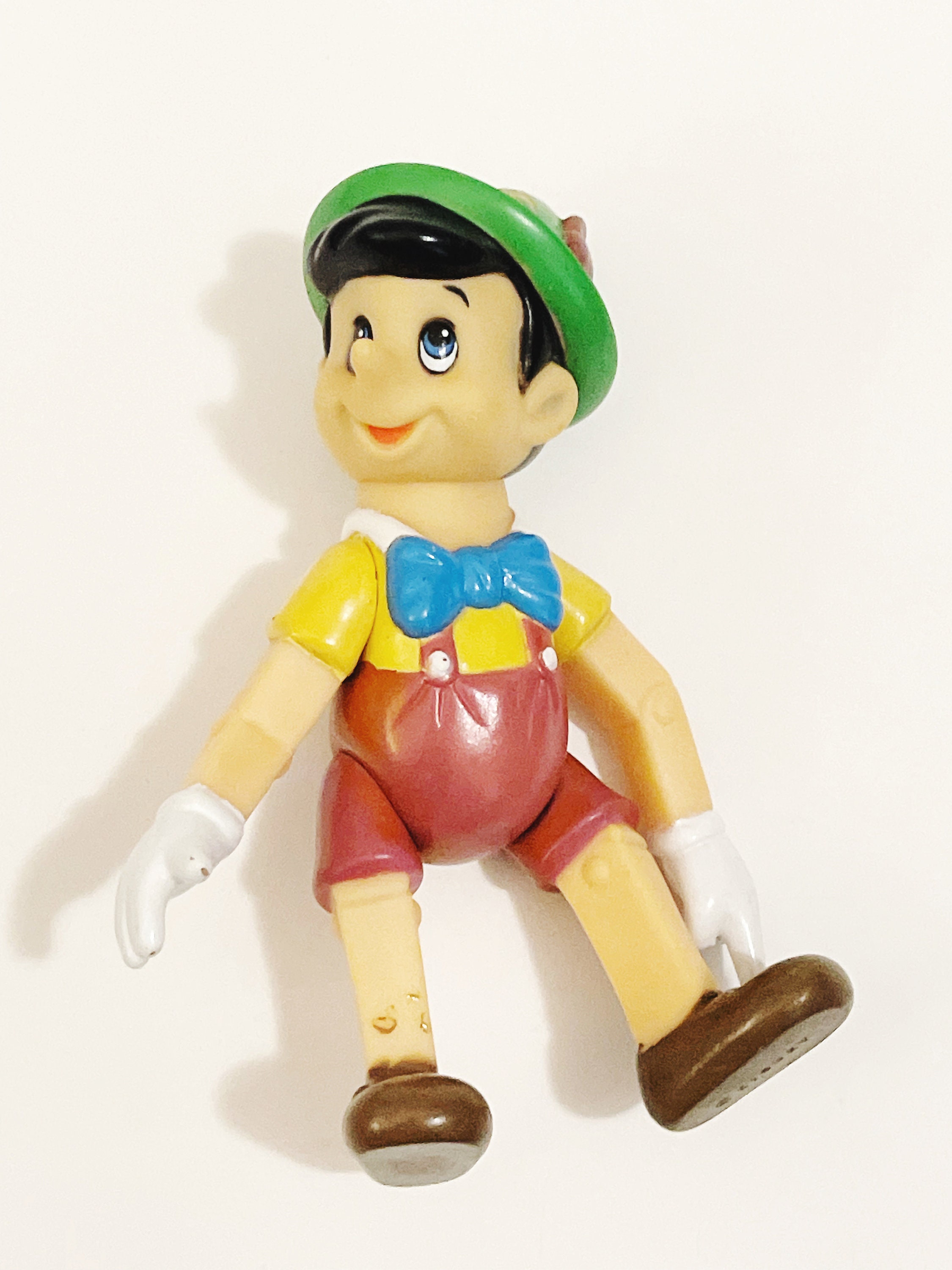 世界有名な Vintage Rubber Vinyl Soft Pinocchio Disney's Toy Pinocchio ピノキオ
