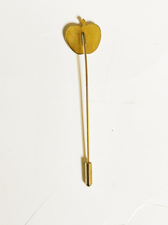 Vintage Enamel Apple Hat Stick Pin 1970's Milk Wh… - image 10