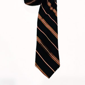 Vintage Stafford Green Red Striped Necktie, Retro Ties Men&#39;s Suit Neckwear Menswear Accessories
