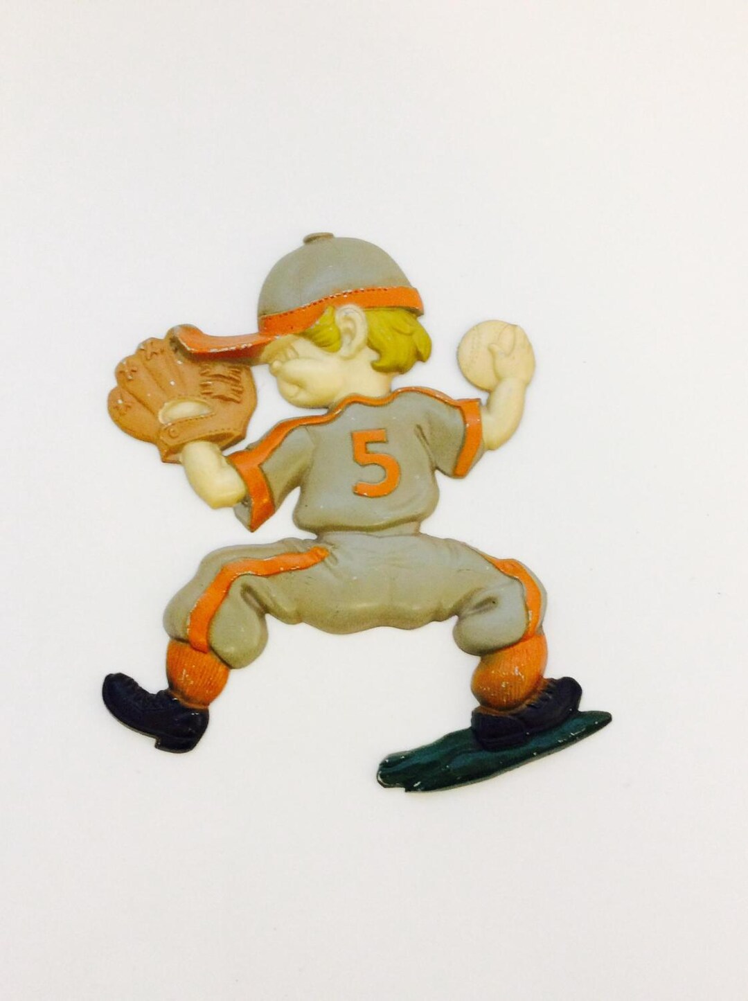Sexton Baseball Player Wall Art vintage Wall Mount Sign Home Decor Boys
