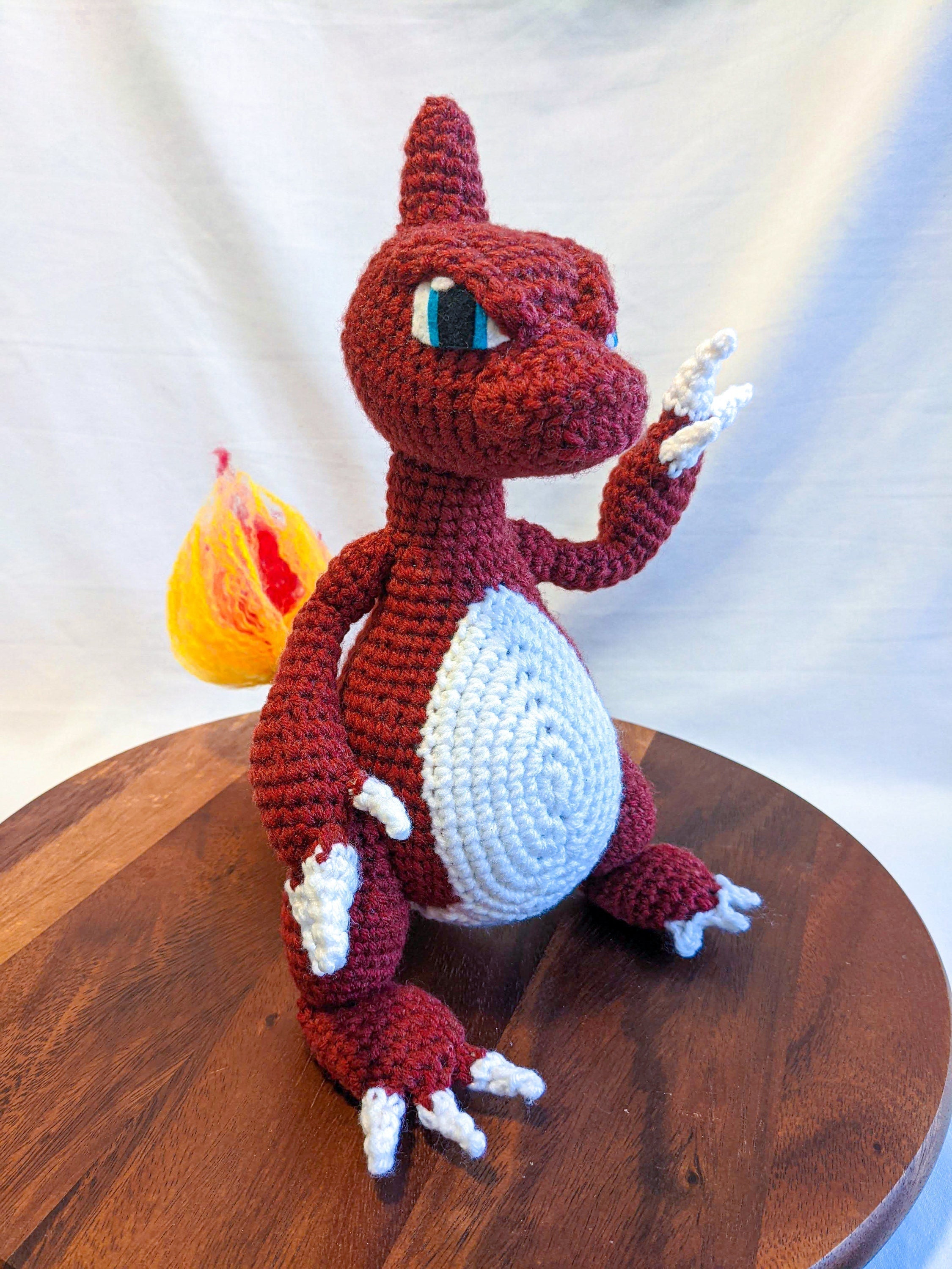 Charizard - 4” Handmade Pokémon Amigurumi Crochet Plush