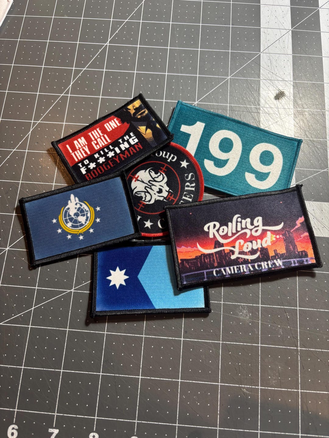 Custom Full Color Printed Custom Patch! No Minimum Order Size. Put Any ...