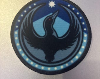 Minnesota Loon Patch 3 inch - Minnesota Rebel Resistance Alliance Patch. Opstrijkbaar opnaaien of klittenband aan de achterkant