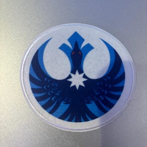 Minnesota Loon Patch 3inch - Minnesota Rebel resistance alliance Patch. Iron on Sew on or Hook and loop backing