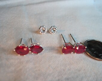 Unheated 1.32Ct 6x8MM Oval Cut Pigeon Blood Red Ruby VVS AAAAA Loose Gemstone