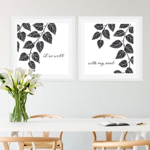 SALE It Is Well With My Soul Art Print, Biblical Wall Art, Inspirational Home Decor image 1