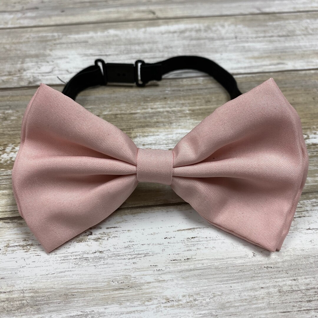 blush and bowtie weddings