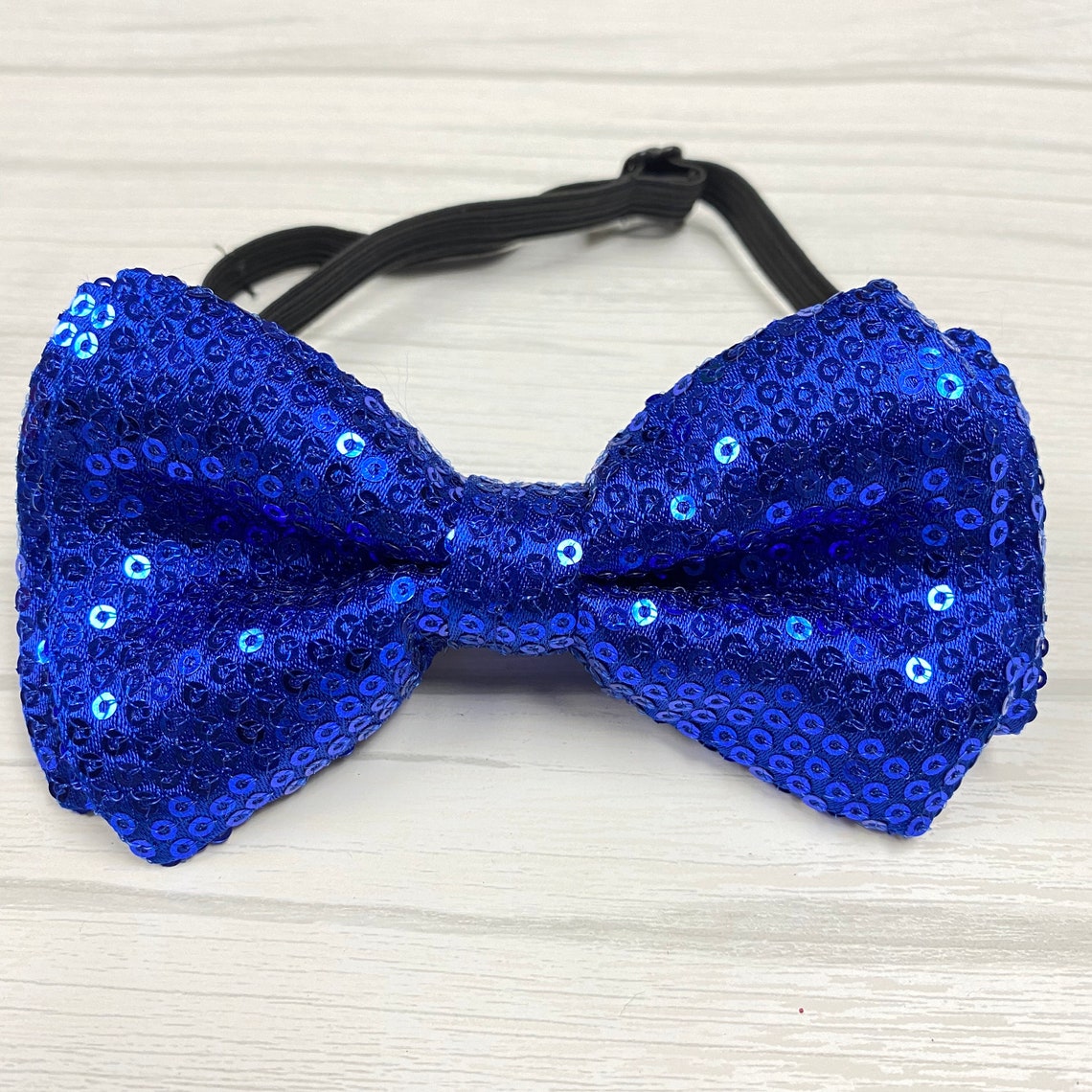 Adults Royal Blue Sequin Suspender Bowtie Matching Set / Etsy