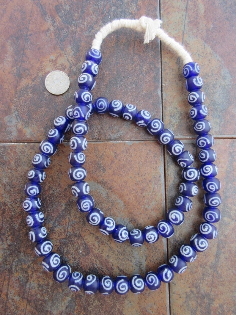 Vintage Blue /'Eye/' Beads 69936
