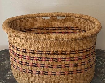Wicker Bicycle Basket