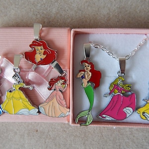 Necklace Disney Princess Silver Plated