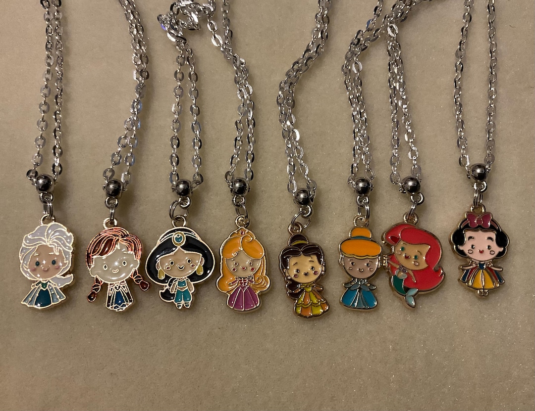 Princess Necklace Silver Plated Chain - Etsy