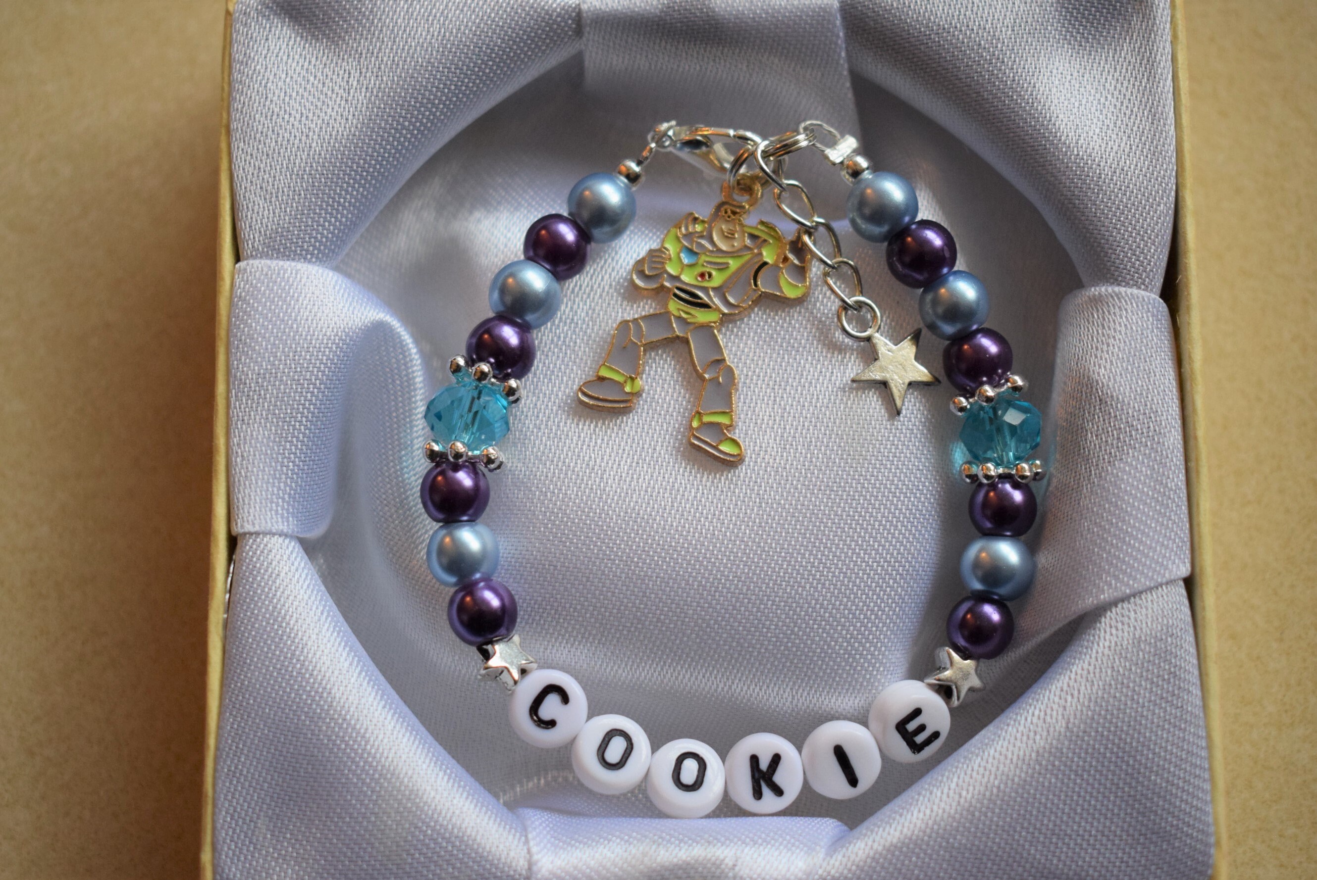 Personalised Bracelet Toy Story Inspired Gift Boxed Etsy UK