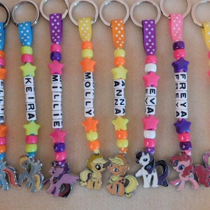 My Little Pony Personalised Keyring Bag Tag Bagtag