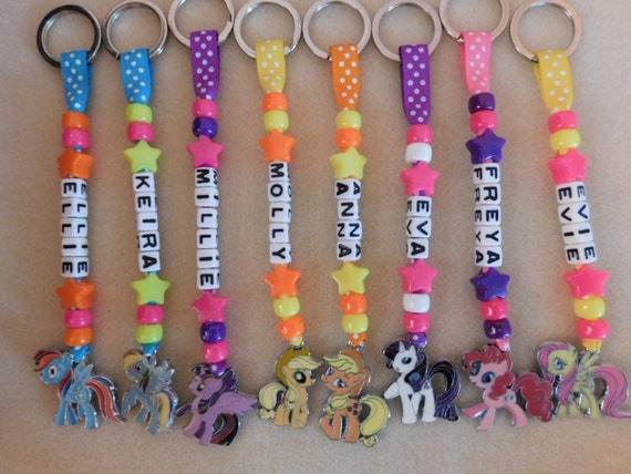 My Little Pony Personalised Keyring Bag Tag Bagtag