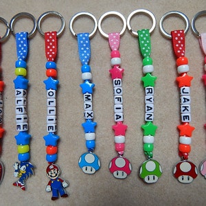 Porte-clés personnalisé Bagtag École Gamer