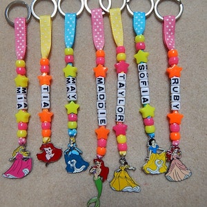 Disney Princess Personalised Keyring Bagtag Bag Tag