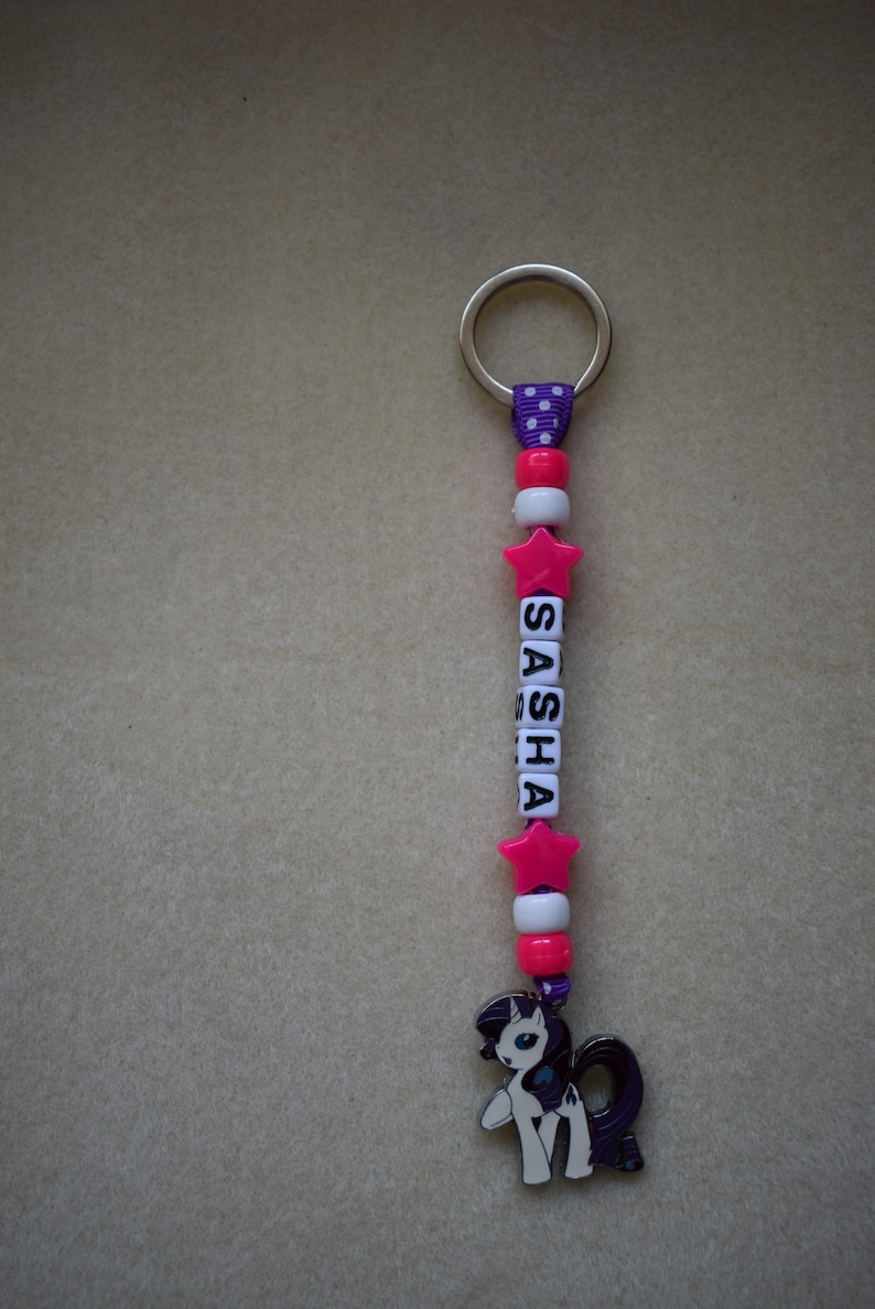 My Little Pony Personalised Keyring Bag Tag Bagtag image 3