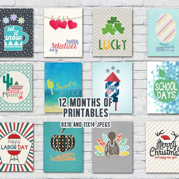 Holiday Wall Decor Etsy