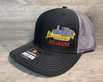 Killdozer hat trucker hat Richardson 112 snap back