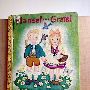 1943 Hansel and Gretel Little Golden Book - Erika Weihs Illustrations