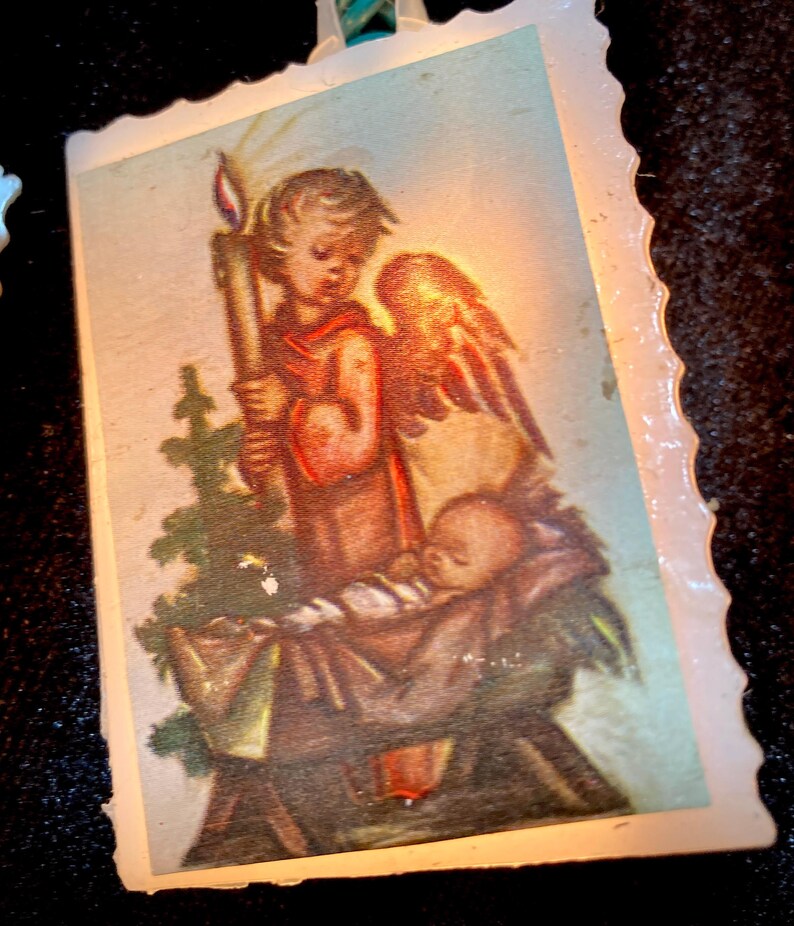 Vintage Hummel Christmas Tree Lights Set of 10 Santa's World by Kurt