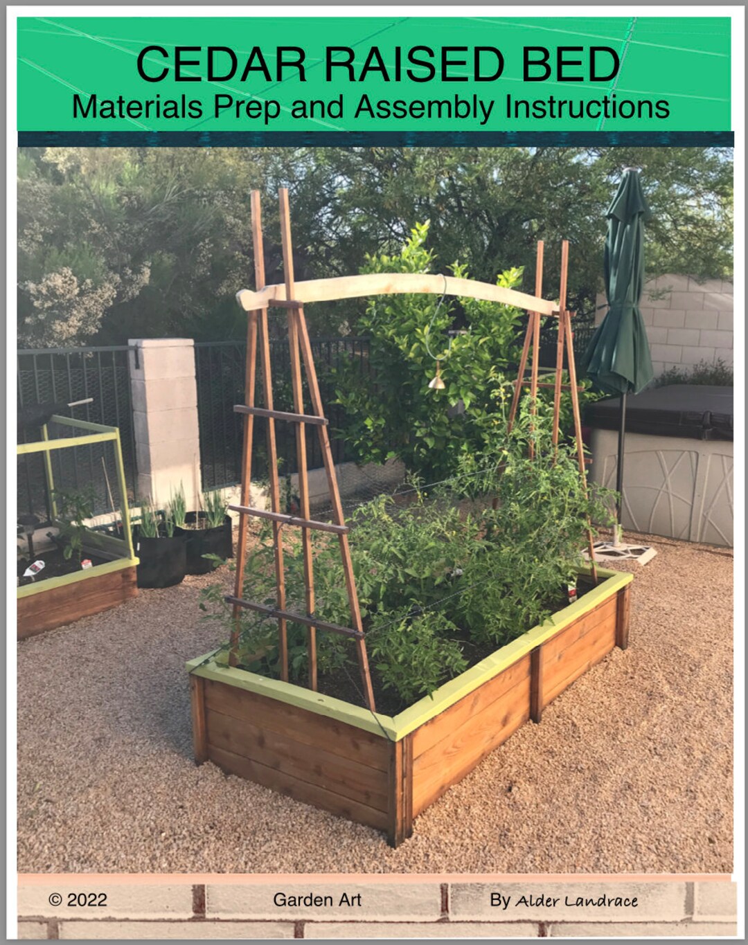 Cedar Raised Beds for Your Backyard Howto DIY Gardening Plans Etsy