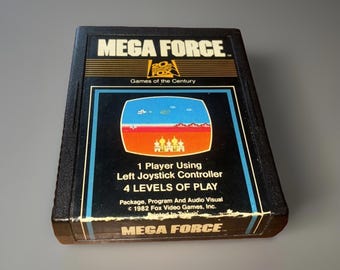 Videojuego ATARI 2600 Mega Force de 20th Century Fox probado