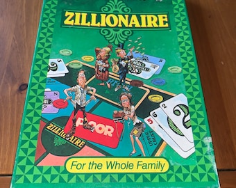Milton Bradley 1987 Zillionaire gioco da tavolo è completo
