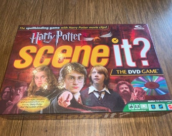 Harry Potter Scene It? Första upplagan (2005) DVD-brädspel Inga instruktioner