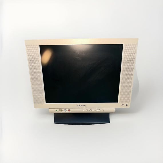 Vtg 2003 Gateway 13 Inch Lcd Tv Mod. GTW-L13M103 for Retro Gaming
