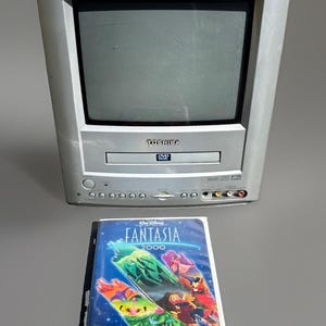 Toshiba Md9dm3 9" Crt/dvd Combo Retro Gaming Television 2002 Works no remote